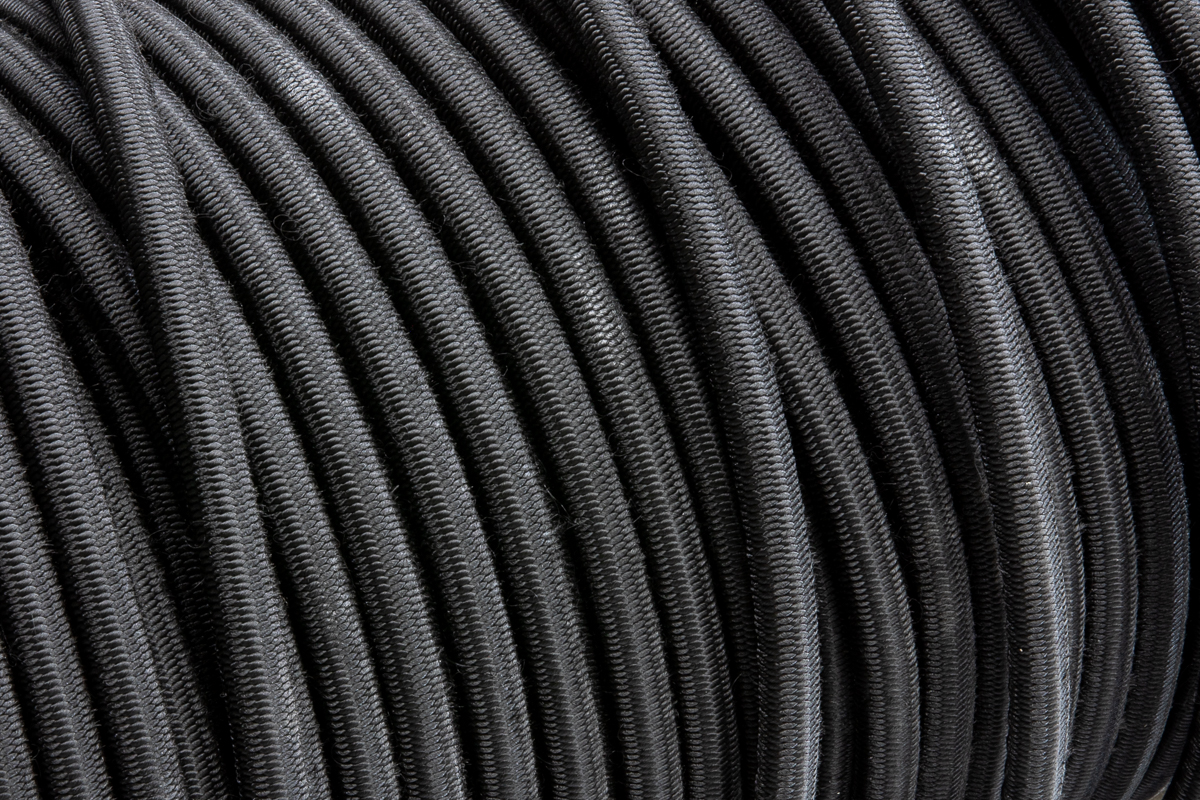 Soga Elástica 6 mm negra