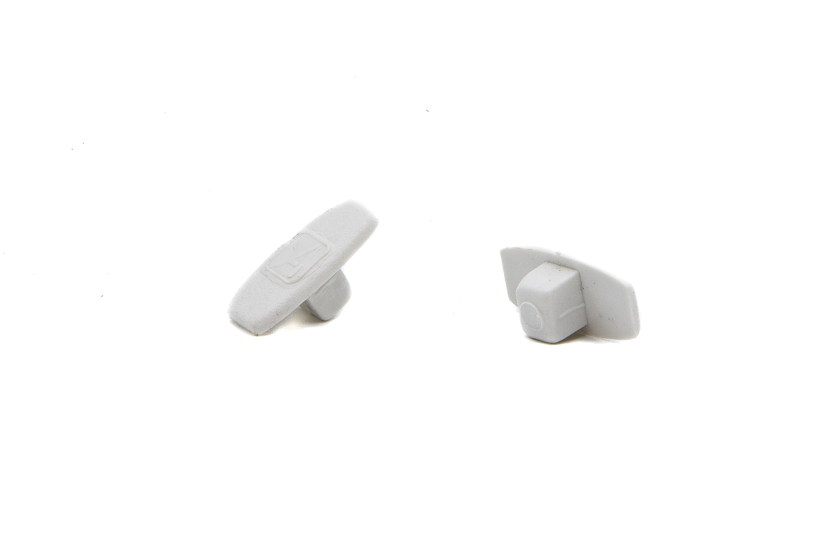 Tapa lateral plastica BLANCO perfil aluminio Simple CP2