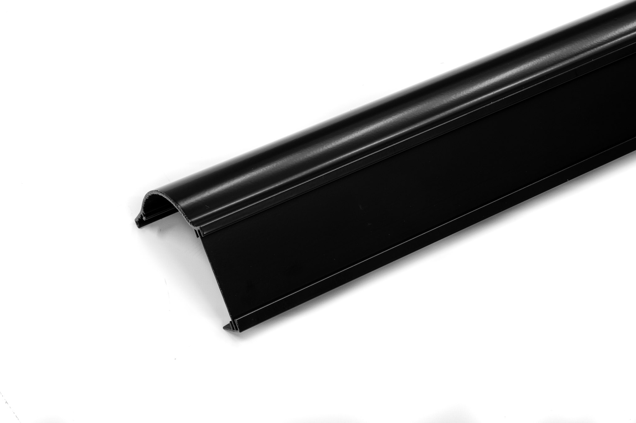 Cenefa Cubrecortina x 6 mts Negra