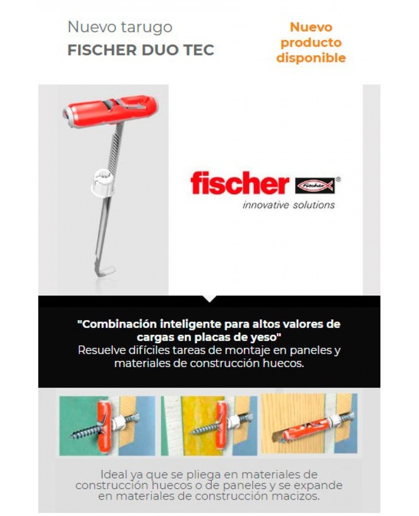 Tarugos DUOTEC IMPORTADO Fischer