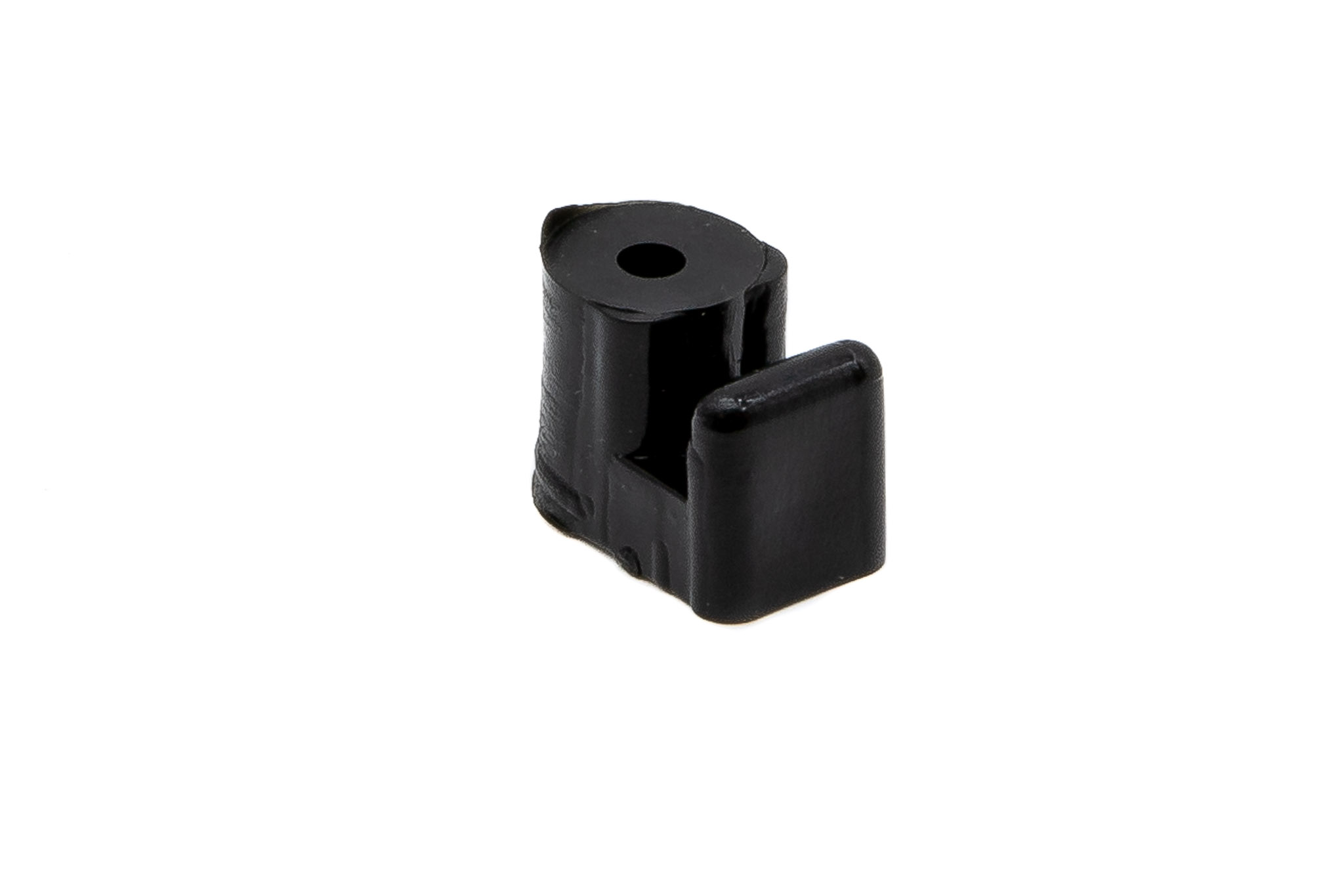 Soporte FIJACION Cenefa x 20 unidades Negro