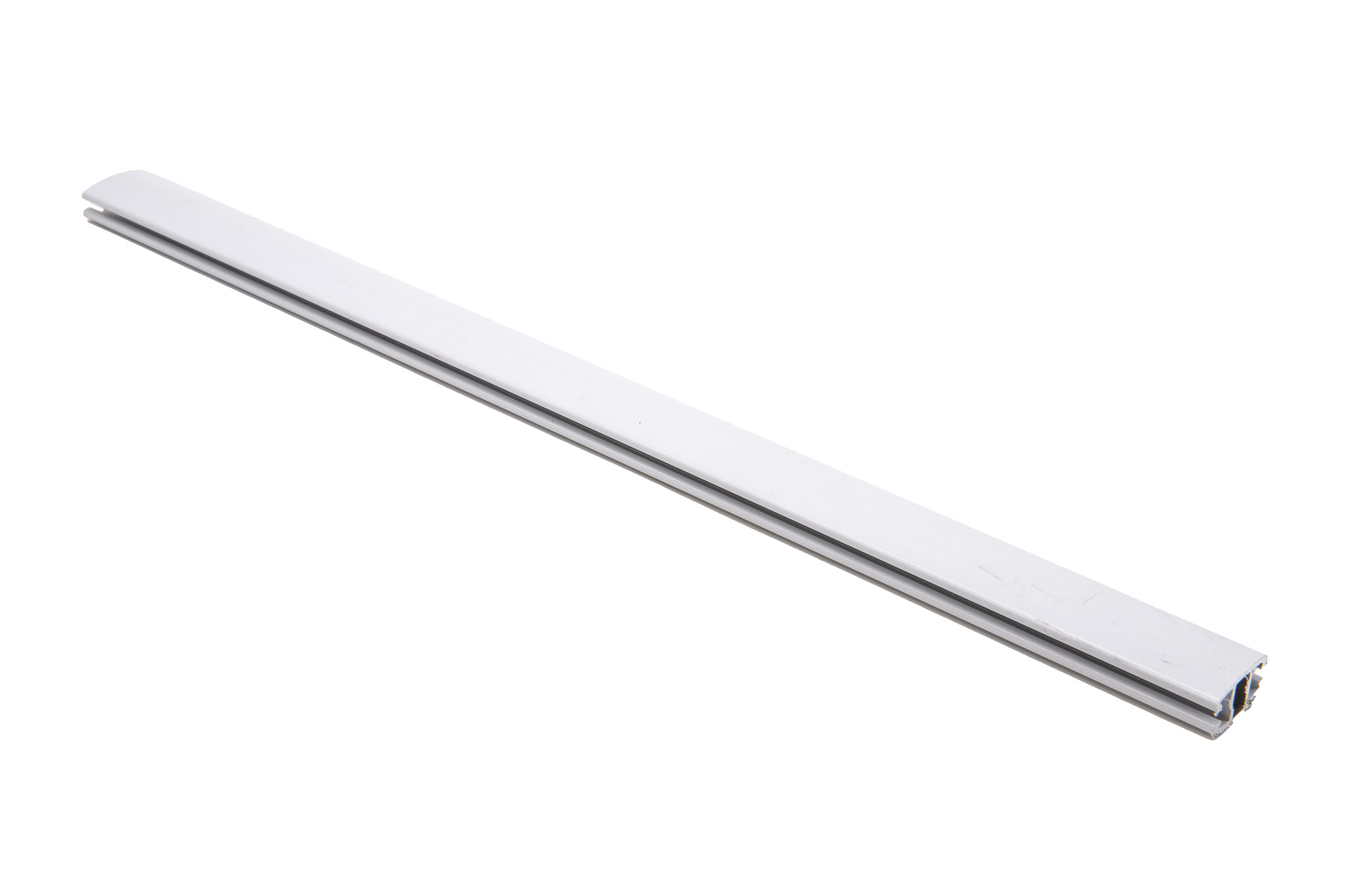 Perfil Aluminio simple CP2-4 mts BLANCO contrapeso Roller