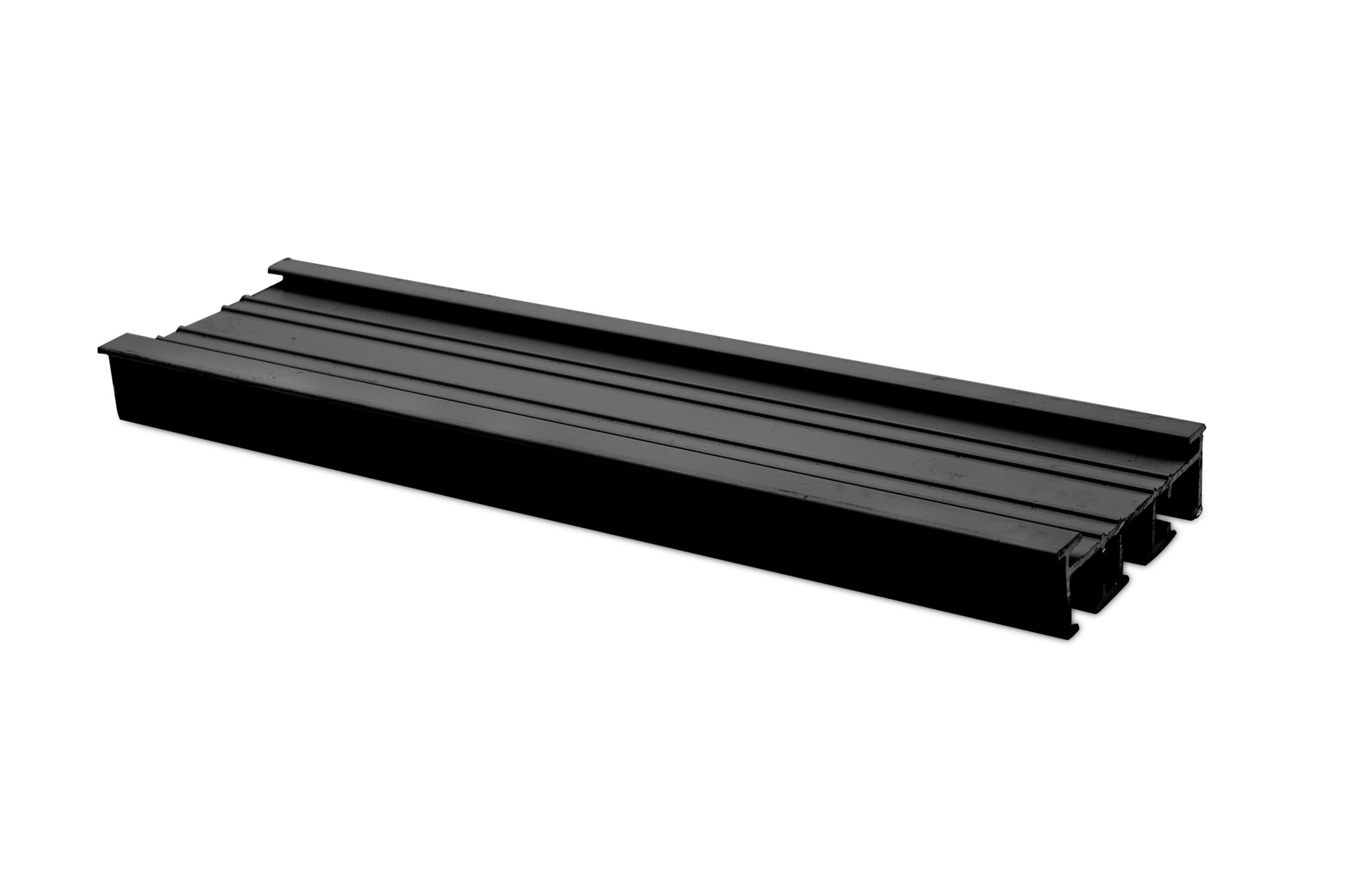 Perfil Guia Oriental (3 vías) NEGRO x 6 Mts