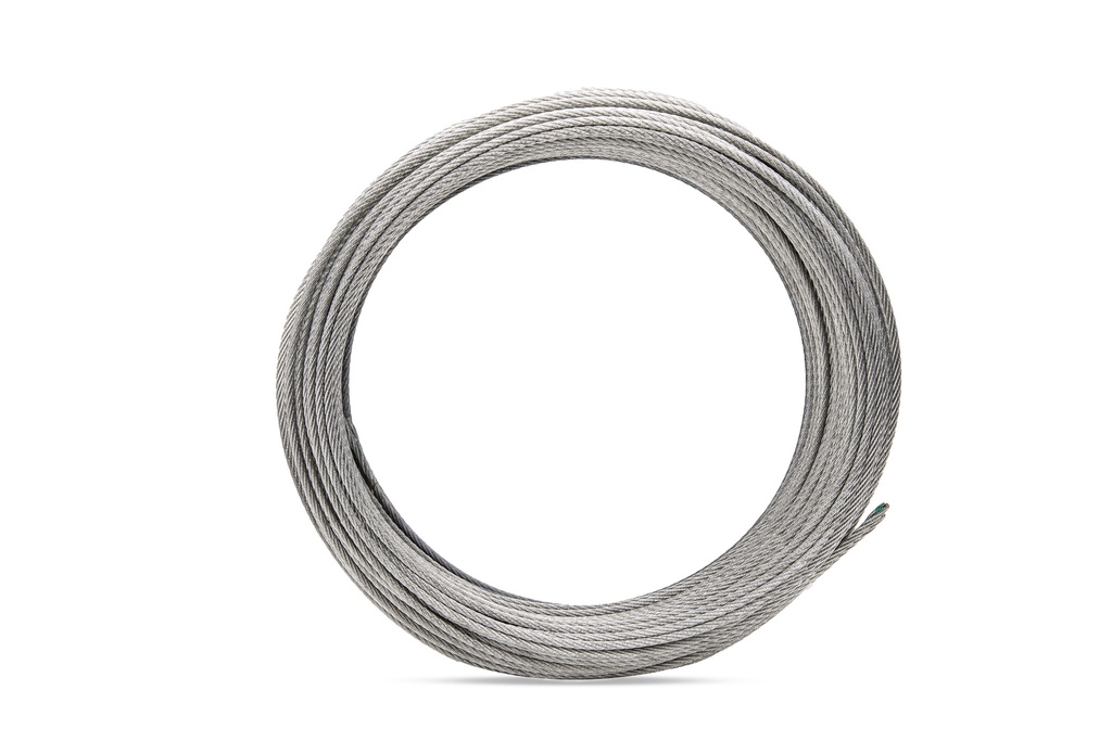 Cable ACERO 4 mm 6x7+1 con alma