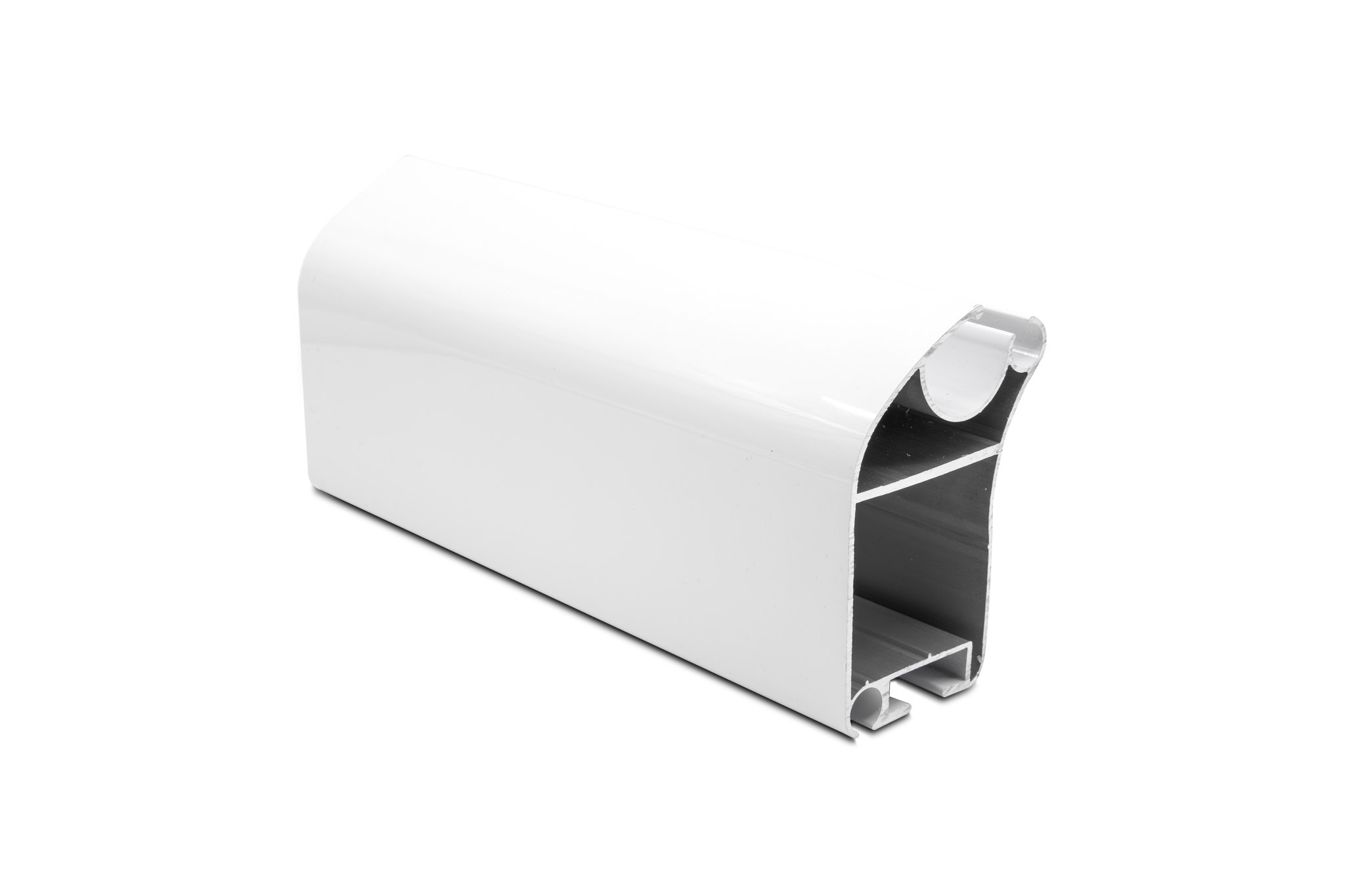 Barra Frente TP3 BLANCO con desagote x 7 mts