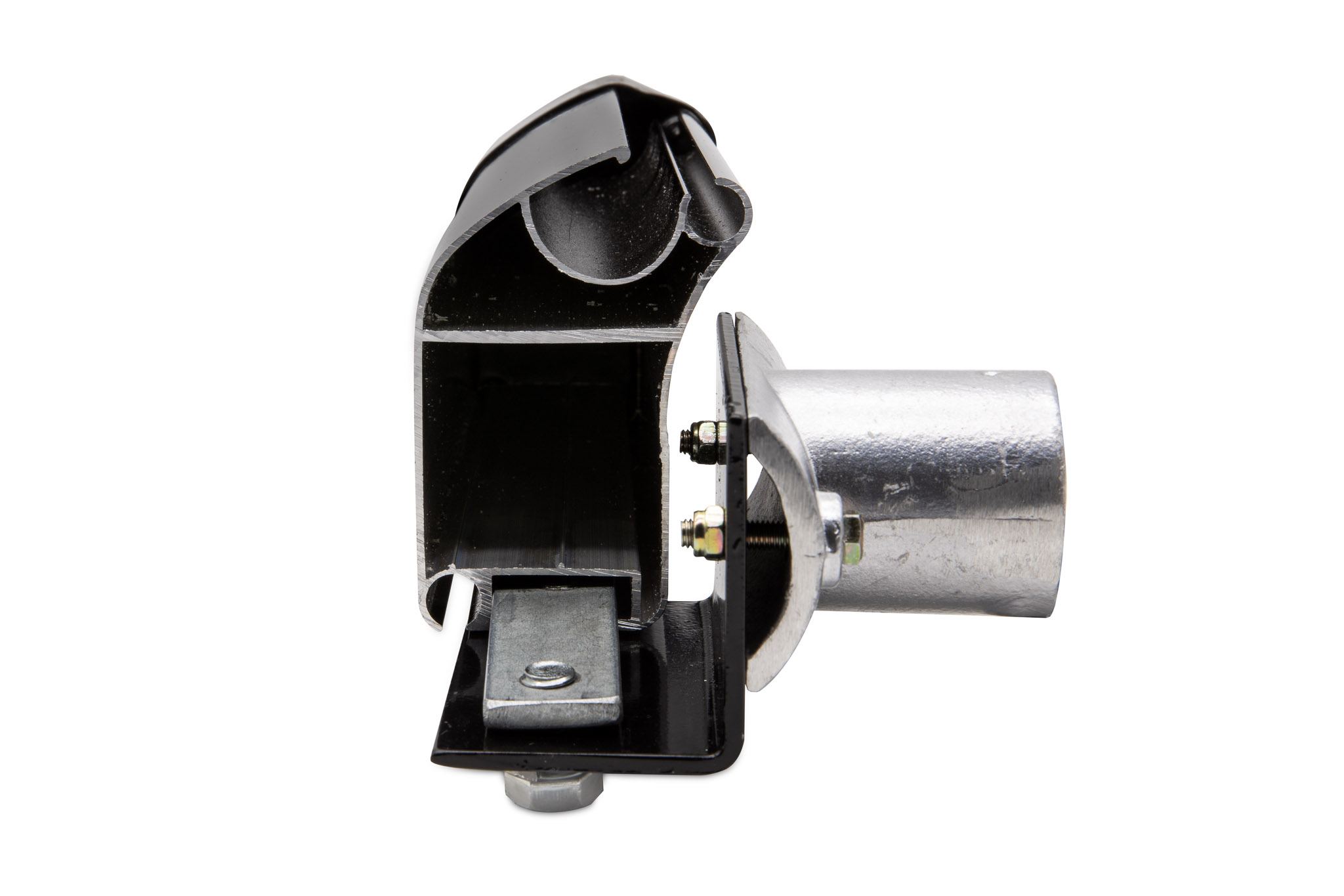 Enganche TP3 para brazo punto recto NEGRO