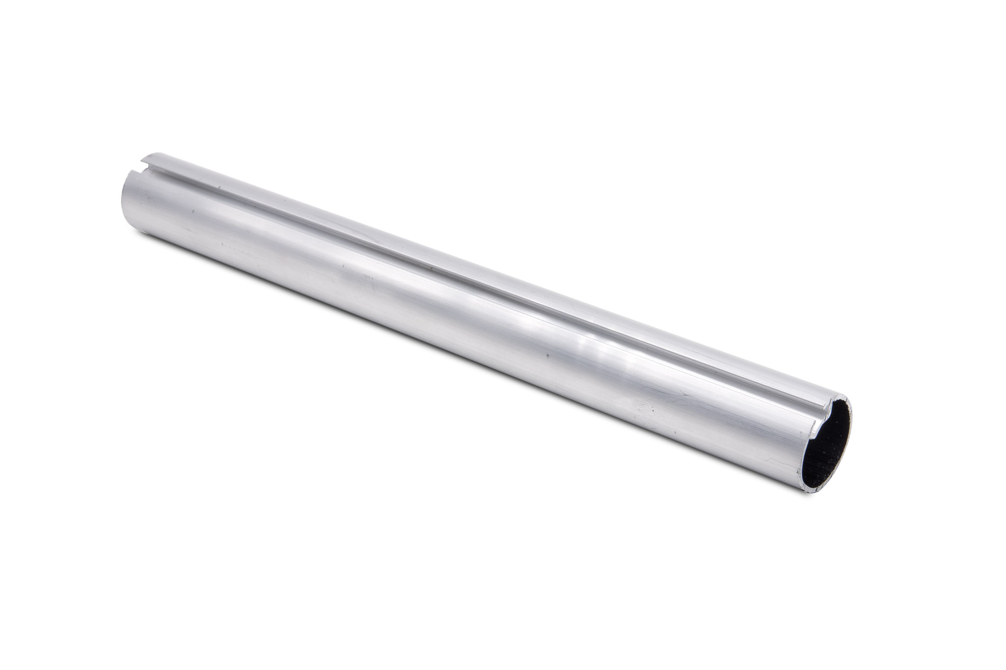 Tubo Aluminio 25 mm x 1 mt c/nervadura