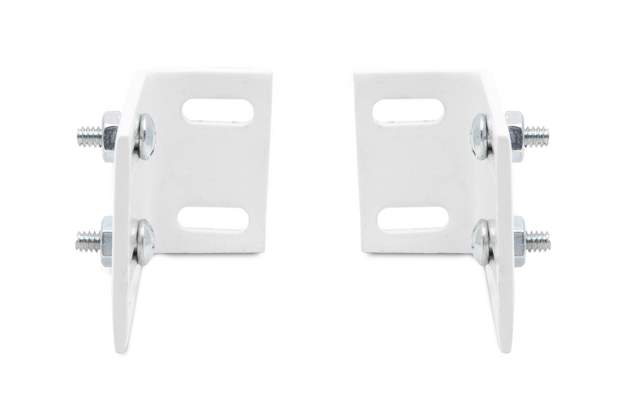 Escuadra para Panel Oriental / Banda Vertical / Desplazador de Sistema Roller BLANCA