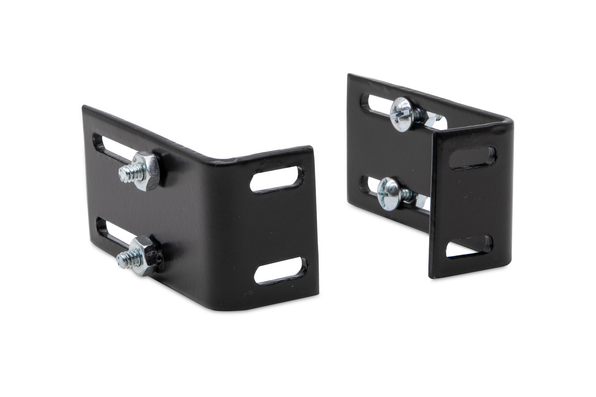 Escuadra para Panel Oriental / Banda Vertical / Desplazador de Sistema Roller NEGRA