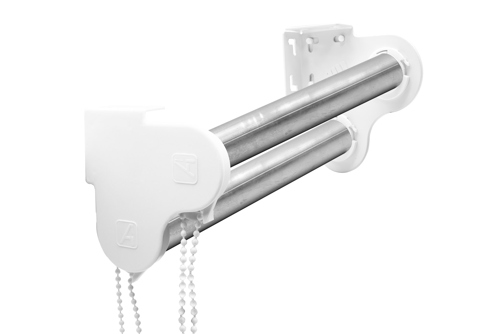 Soporte DOBLE para sistemas 32 plus Blanco