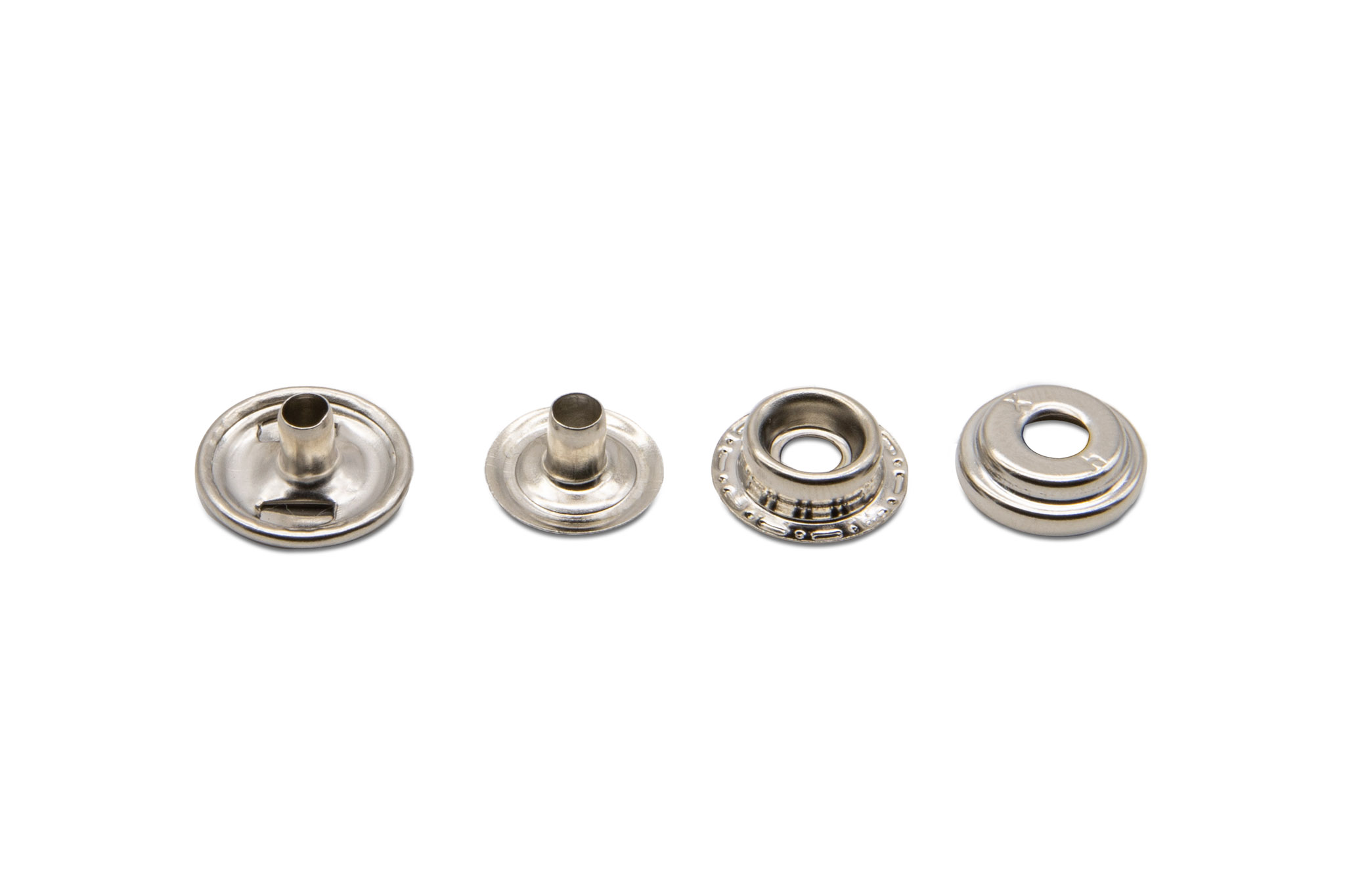 Caja x 50 unidades BROCHE SUIZO BRONCE niquelado