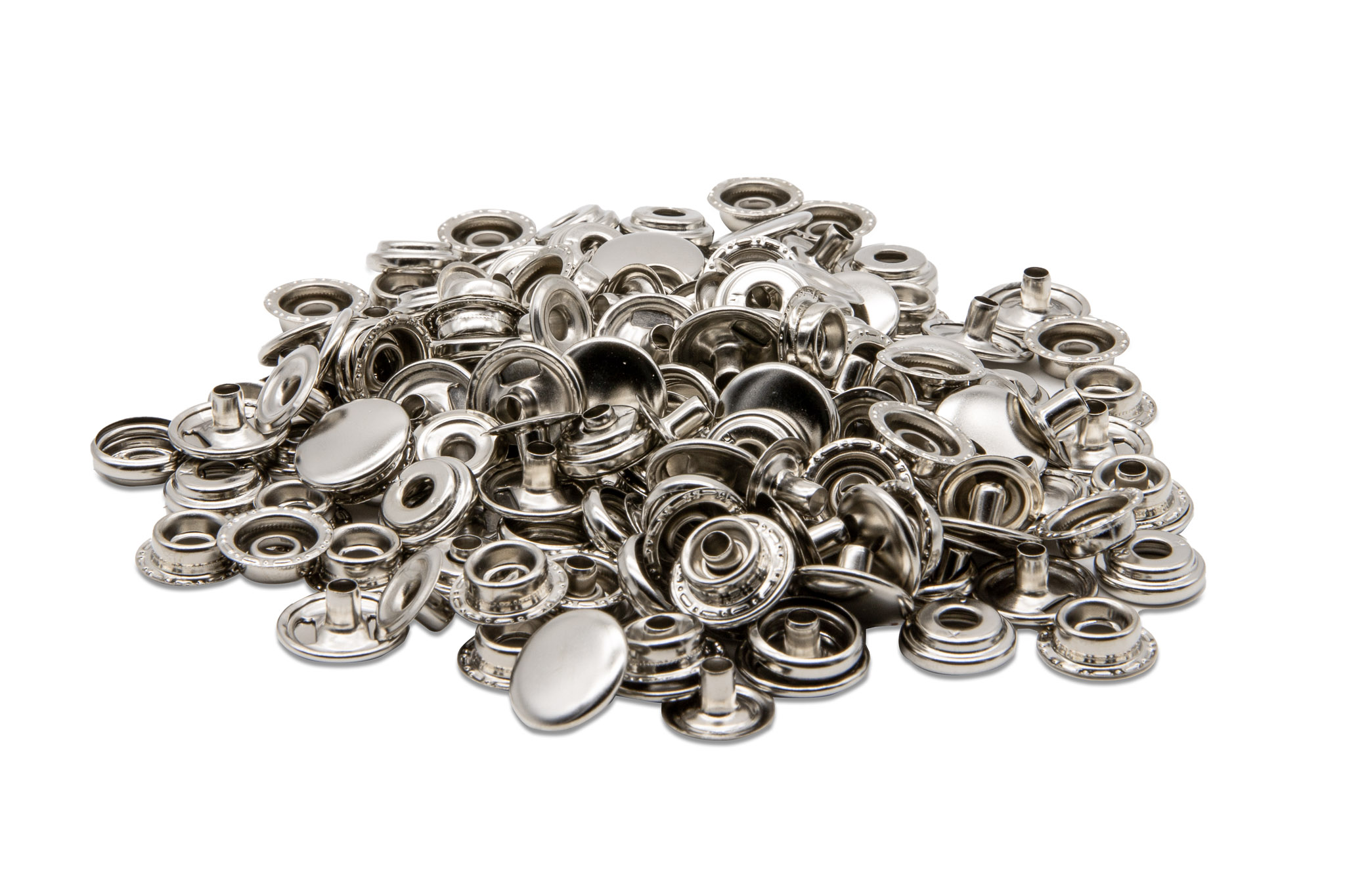 Caja x 50 unidades BROCHE SUIZO BRONCE niquelado