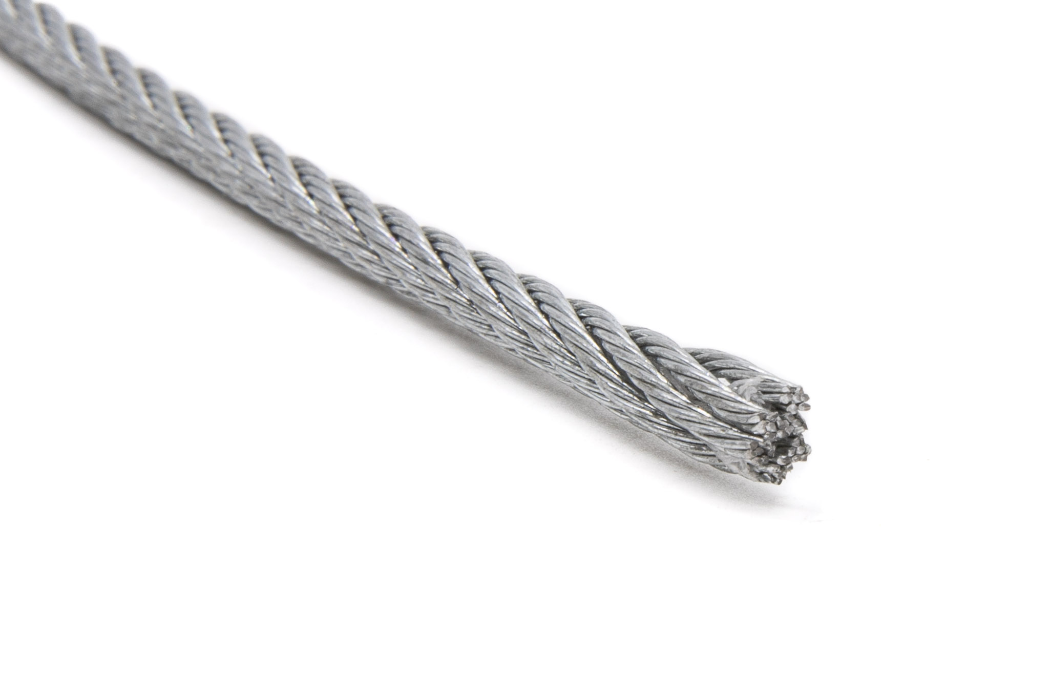 Cable ACERO 2,50 mm 6x7+1 con alma