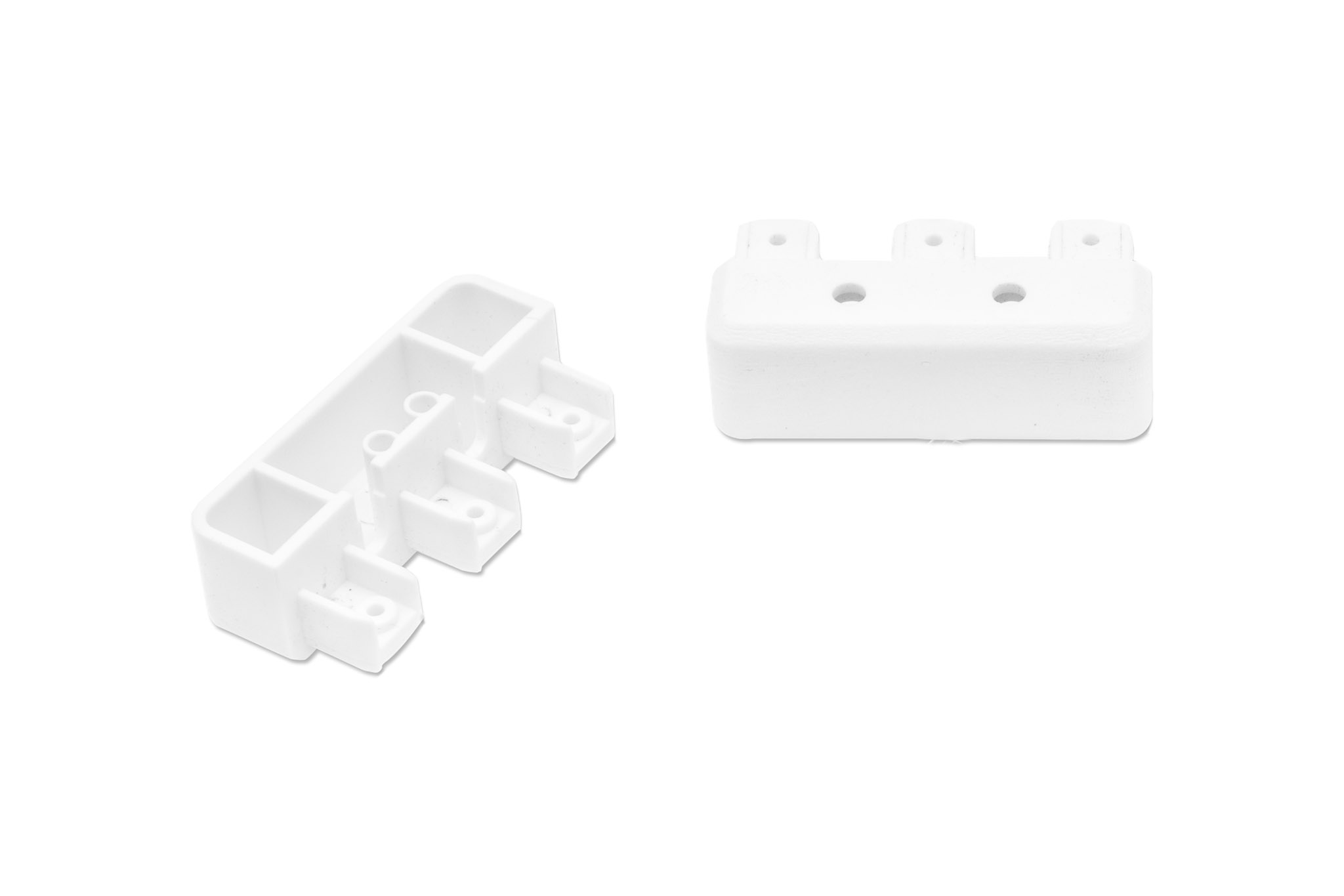 Tapa para GUIA 3 via panel oriental con tornillos BLANCAS