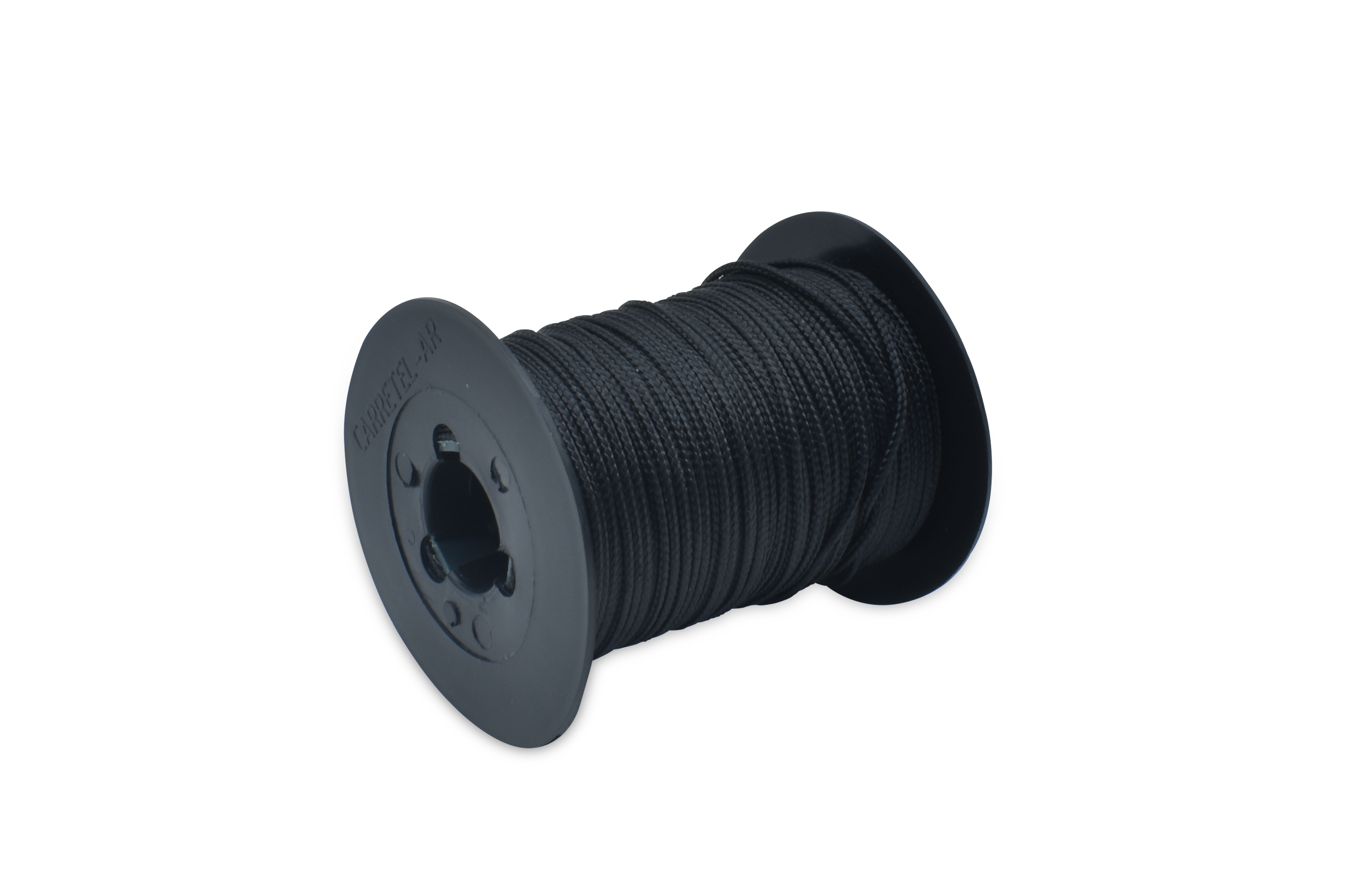 ROLLO x 50 mts SOGA POLIESTER PANEL ORIENTAL  1 mm NEGRO