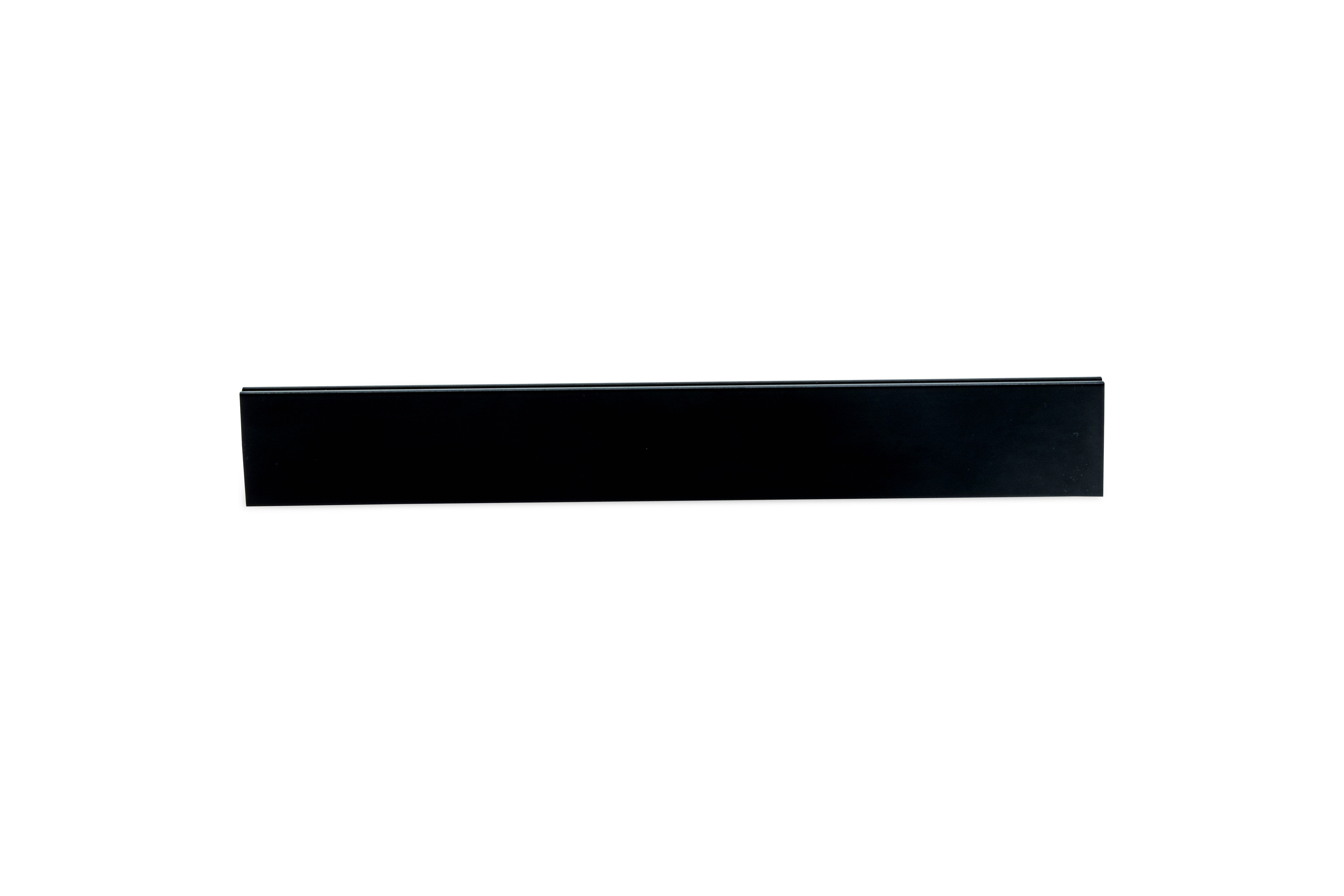 Perfil Aluminio simple CP3 Alex - 2 mts NEGRO  Roller