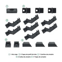 Kit PANEL ORIENTAL NEGRO (16 piezas)