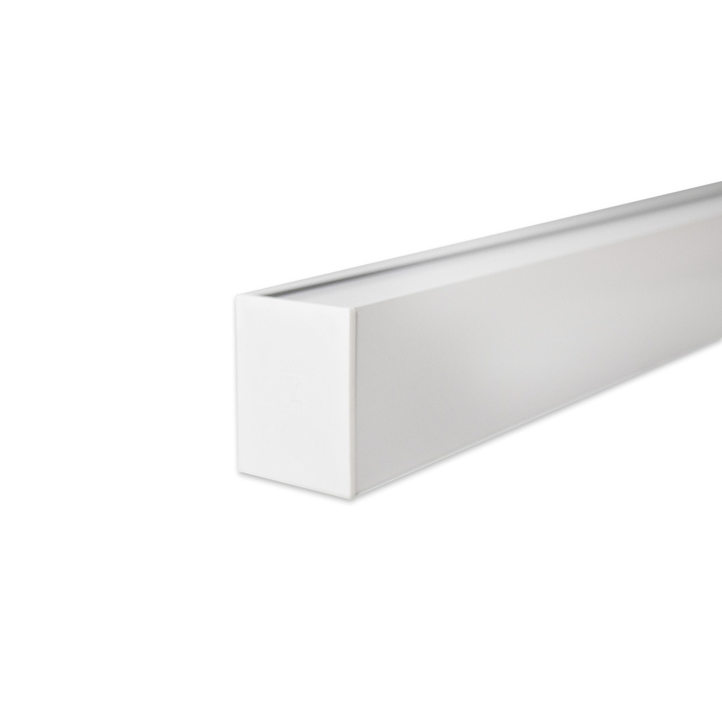 Cenefa CARRE Cubrecortina x 6,00 mts Blanca