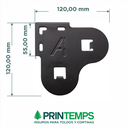 Soporte DOBLE para sistemas 41 plus