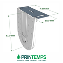 *Sistema PLUS 41 mm BLANCO - 8Kgs 9m2 - c/ 5 mts cadena