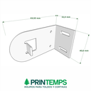 *Sistema PLUS 32 mm BLANCO - 4kgs -7m2-c/ 3 mts de cadena