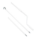*Manija para TOLDO 1,70 DESARMABLE Blanca