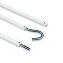 *Manija para TOLDO 1,70 DESARMABLE Blanca