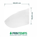 *Tapa cubre techo BLANCO