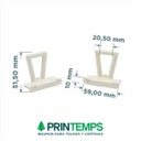 *Enganche TP1 a Perfil BLANCO