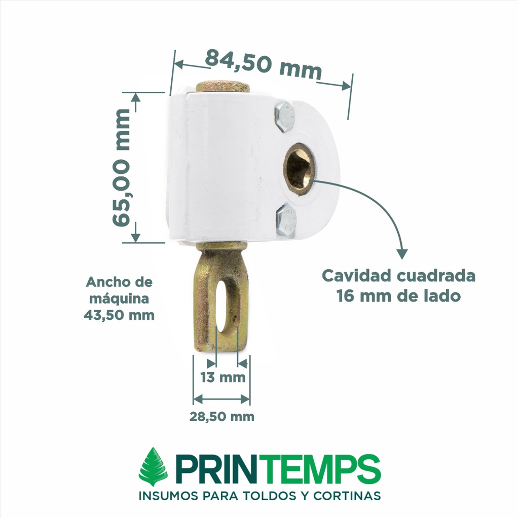 *Máquina NACIONAL Polifuncional Blanca c/ escuadras
