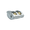 Roldana nro.3 doble (25 mm)