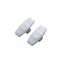 *Tapa lateral plastica BLANCO perfil aluminio Simple CP2