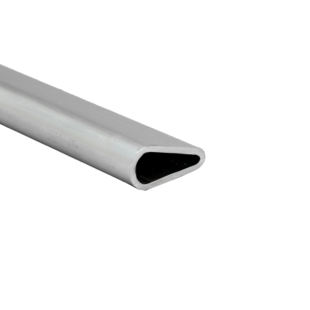 Perfil Aluminio GOTA CP4-6 mts Sin Pintar contrapeso Roller (Para enfundar)