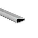 Perfil Aluminio GOTA CP4-6 mts Sin Pintar contrapeso Roller (Para enfundar)