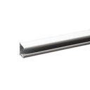 Perfil RIEL para Cortinas Blanca x 2 mts (ALUMINIO)