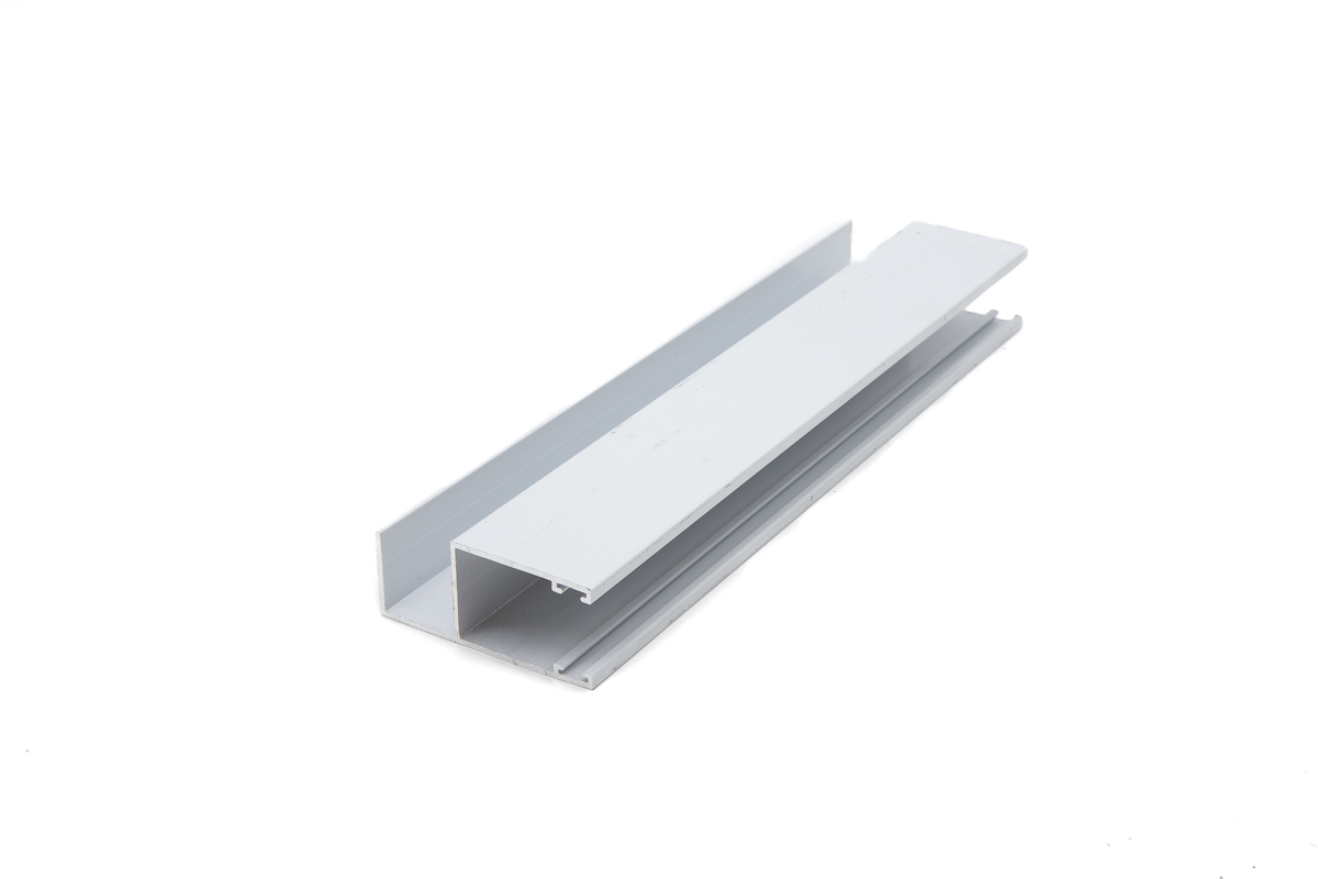 PERFIL ALUMINIO - GUIA LATERAL X 2 MTS BLANCO