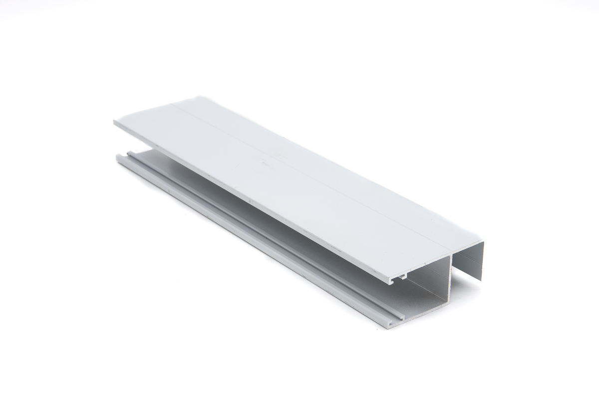 PERFIL ALUMINIO - GUIA LATERAL X 2 MTS BLANCO