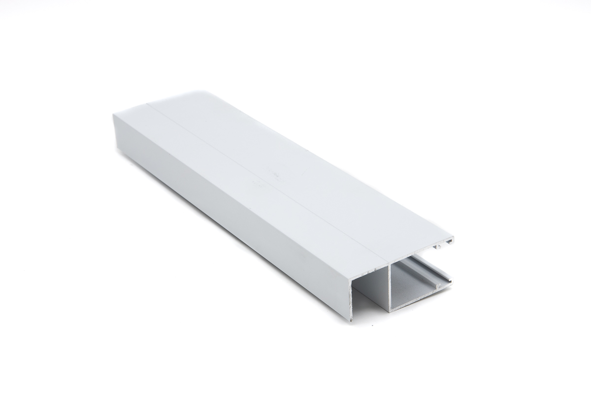 PERFIL ALUMINIO - GUIA LATERAL X 2 MTS BLANCO
