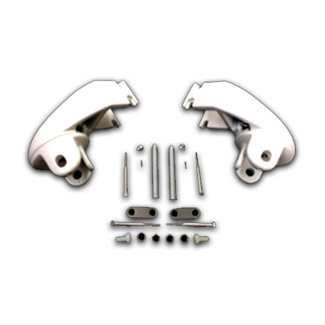 Soporte Brazo c/reg. inclinacion HELIX Importado Blanco