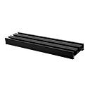 *Perfil Guia Panel Oriental (3 vías) NEGRO x 6 Mts