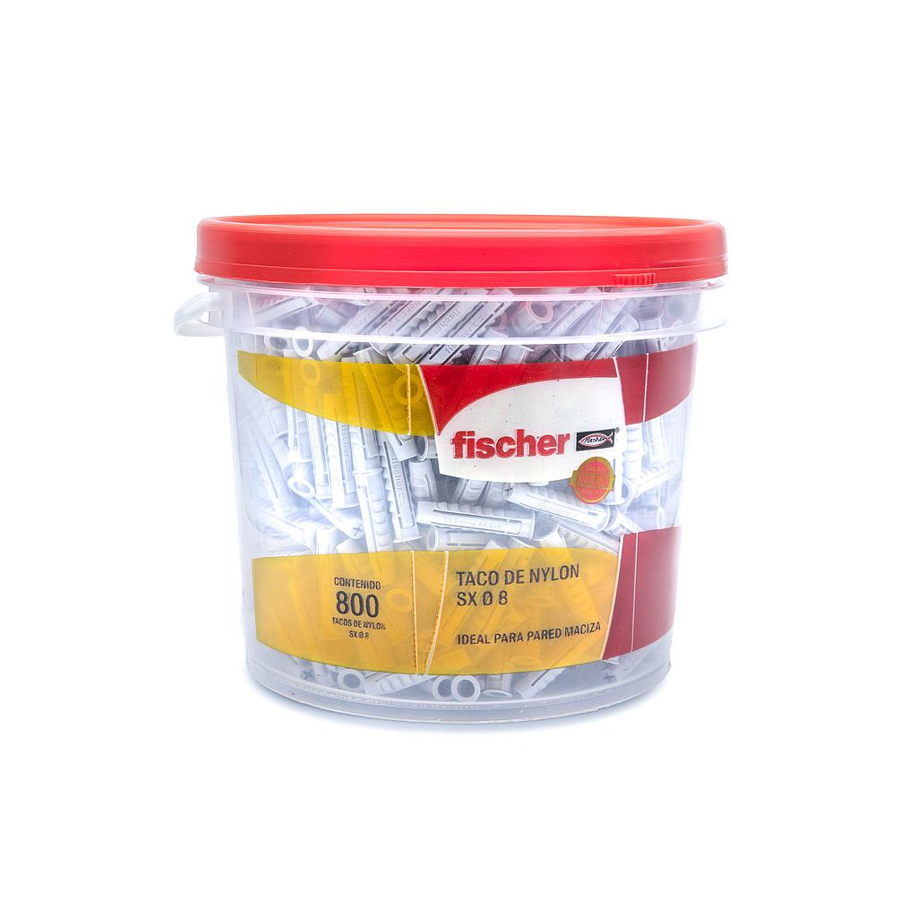 Balde 800 unidades Tarugo SX N°8 mm