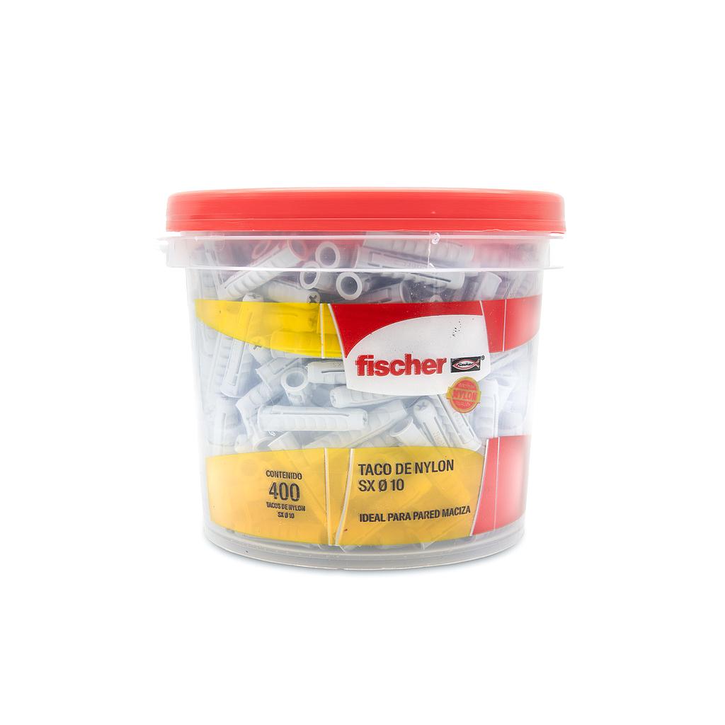 Balde 400 unidades Tarugo SX N°10 mm