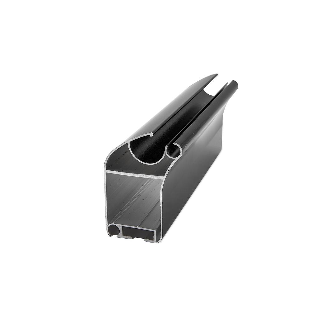 *Barra Frente TP3 NEGRO con desagote x 6 mts