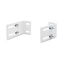 *Escuadra para Panel Oriental / Banda Vertical / Desplazador de Sistema Roller BLANCA