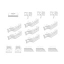 *Kit PANEL ORIENTAL blanco (16 piezas)