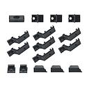 *Kit PANEL ORIENTAL NEGRO (16 piezas)