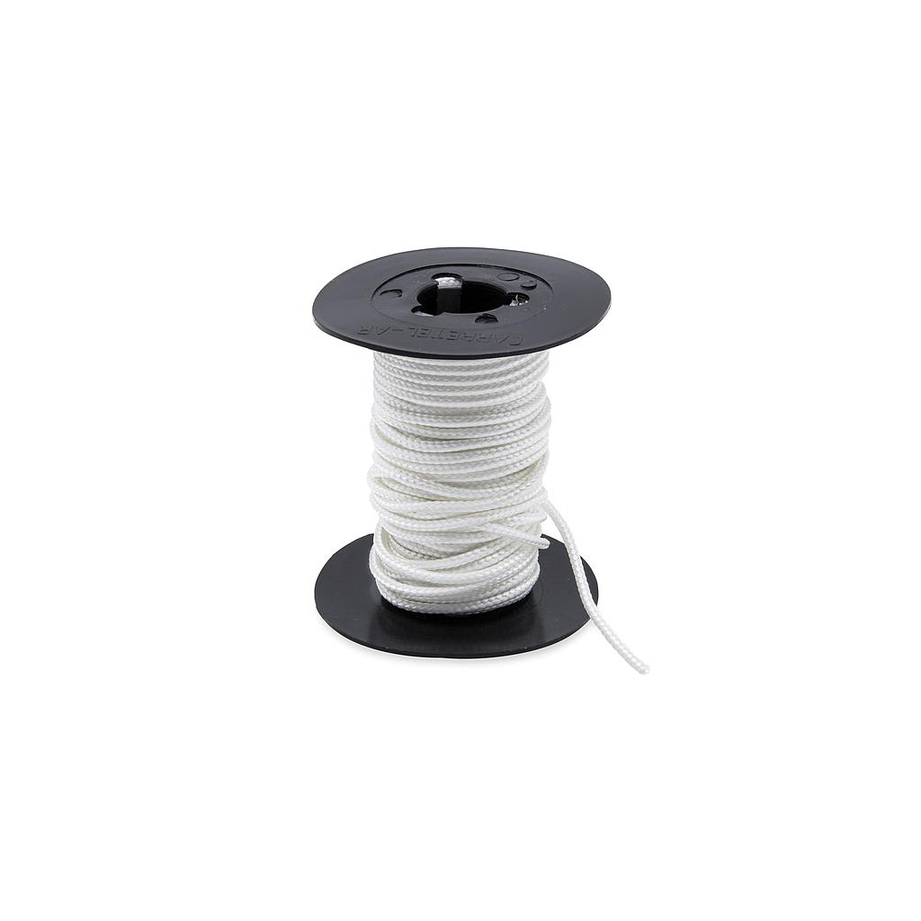 ROLLO x 50 mts SOGA POLIESTER PANEL ORIENTAL 1 mm BLANCO