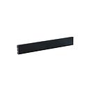 *Perfil Aluminio simple CP3 - 2 mts NEGRO  Roller