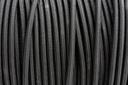 Soga Elástica 10 mm Reforzada Negra