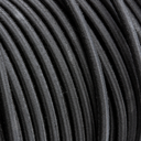 Soga Elástica 10 mm Reforzada Negra